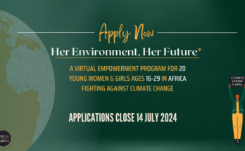 Call for Applications: Africa Matters Initiative (AMI) Her Environment, Her Future Program