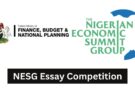 Apply Now: Federal Government NESG Essay Competition 2024