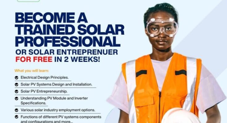 RETTI X WAVE Solar Panel Installation and Employability Training Program 2024